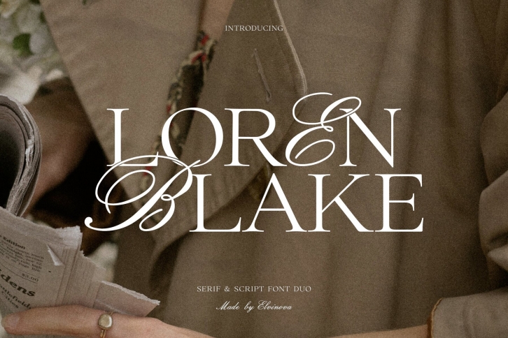 Loren Blake Duo Font Download