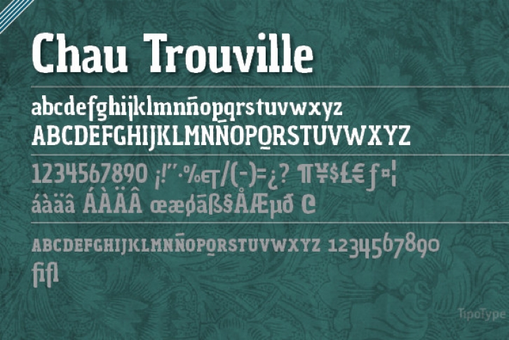 Chau Trouville Font Font Download