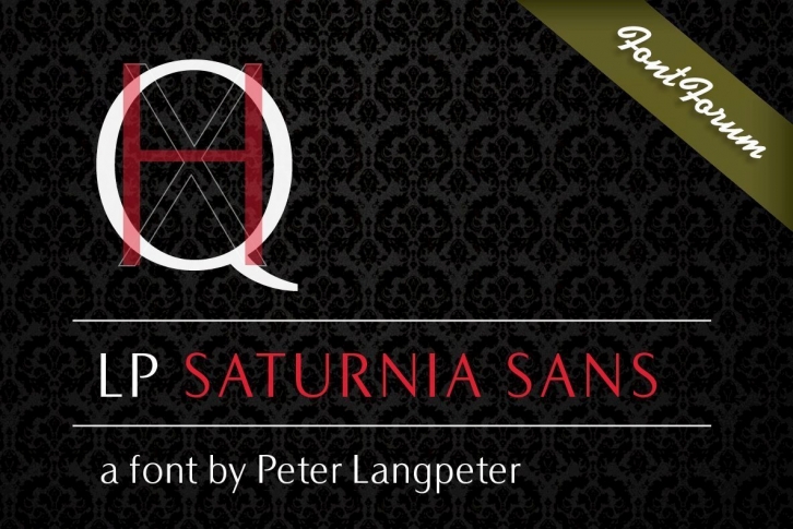 LP Saturnia Sans Font Font Download