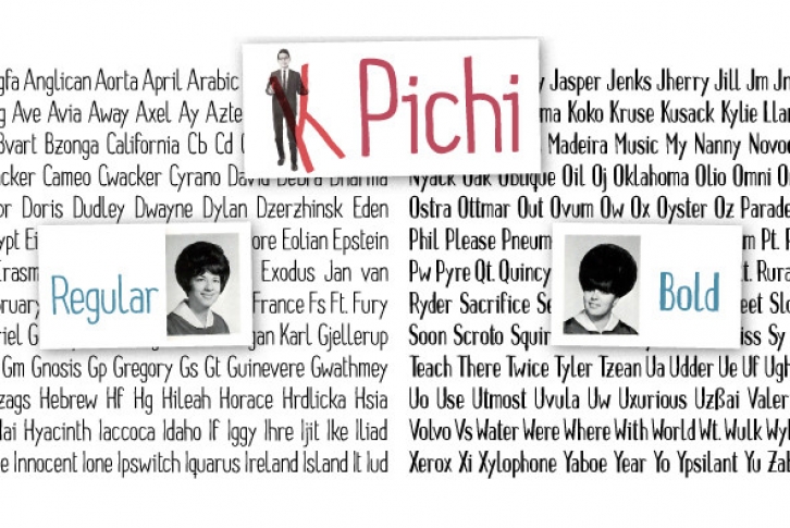 Pichi Font Font Download