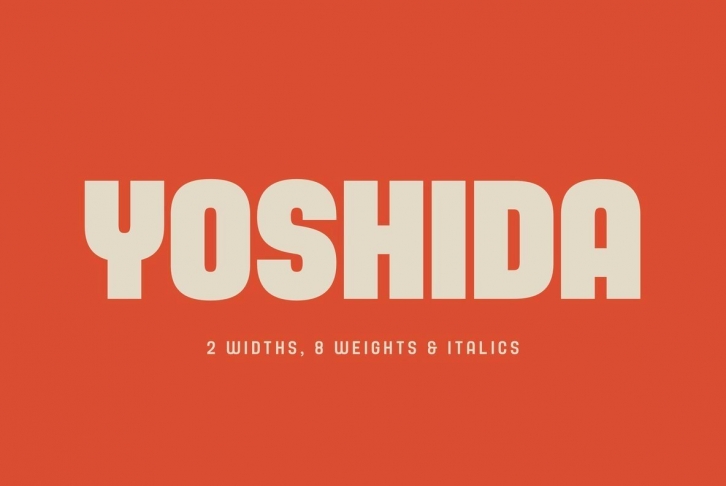 Yoshida Sans Font Font Download