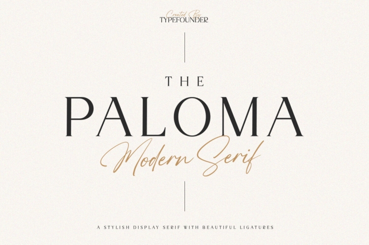 The Paloma Font Font Download