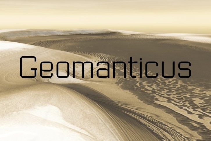 Geomanticus Font Font Download