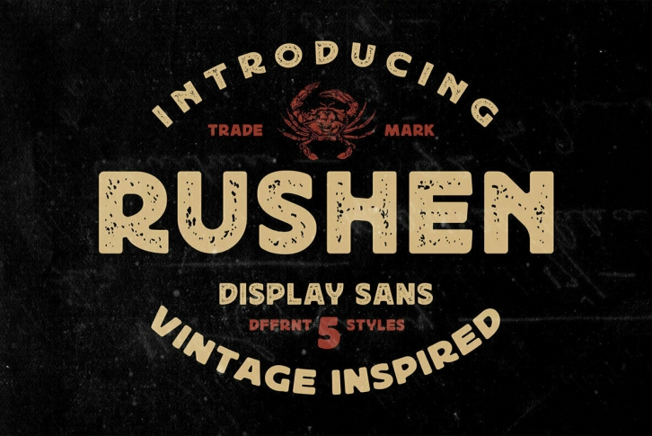 Rushen Font Font Download