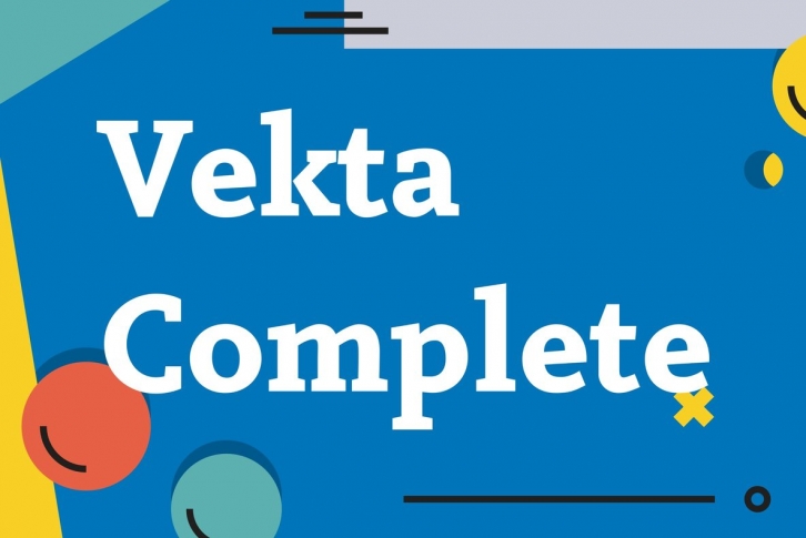 Vekta Complete Font Font Download