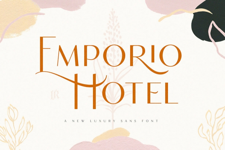 Emporio Hotel Font Font Download
