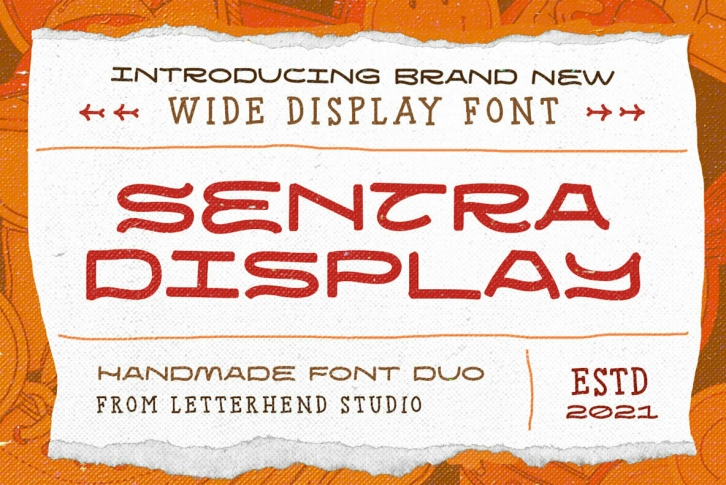 Sentra Display Font Font Download