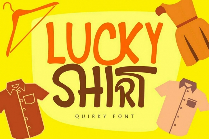 Lucky Shirt Font Font Download