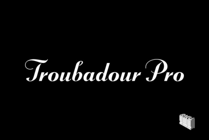 Troubadour Pro Font Font Download