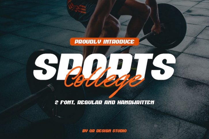 Sports College - Font Duo Font Download