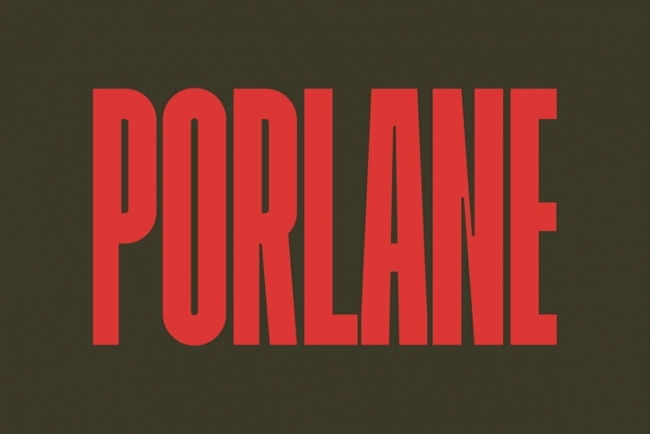 Porlane Font Font Download