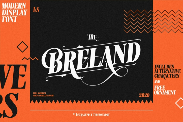 Breland Font Font Download