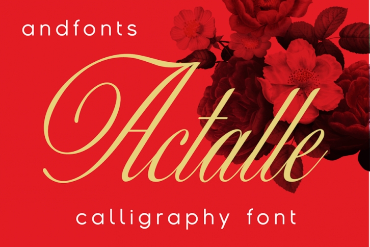 Actalle Calligraphy Font Font Download