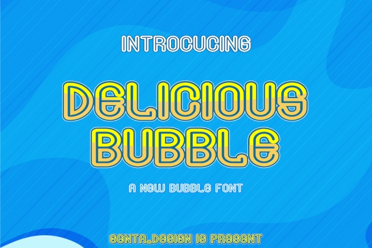 Deliciousbubble Cute Font Font Download