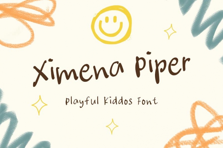 Ximena Piper - Playful Kiddos Font Font Download