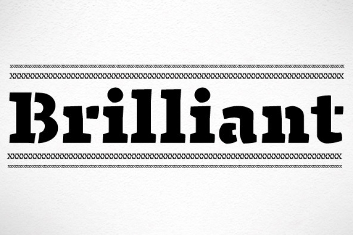 Brilliant Font Font Download