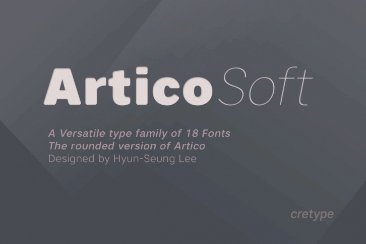 Artico Soft Font Font Download