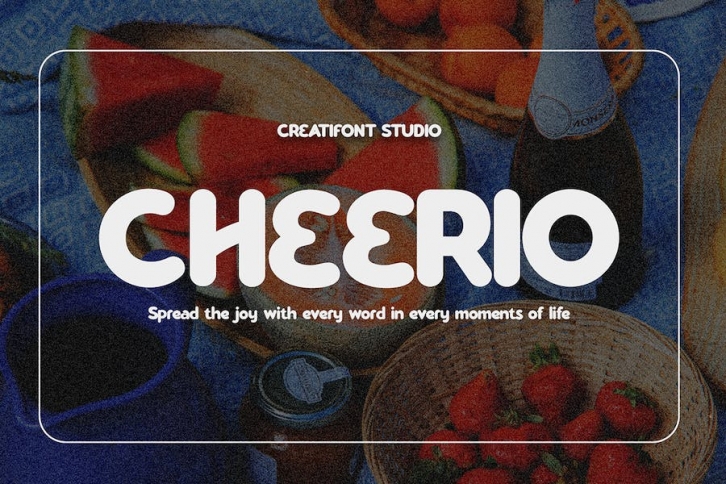 Cheerio - Fun Friendly Sans Font Download