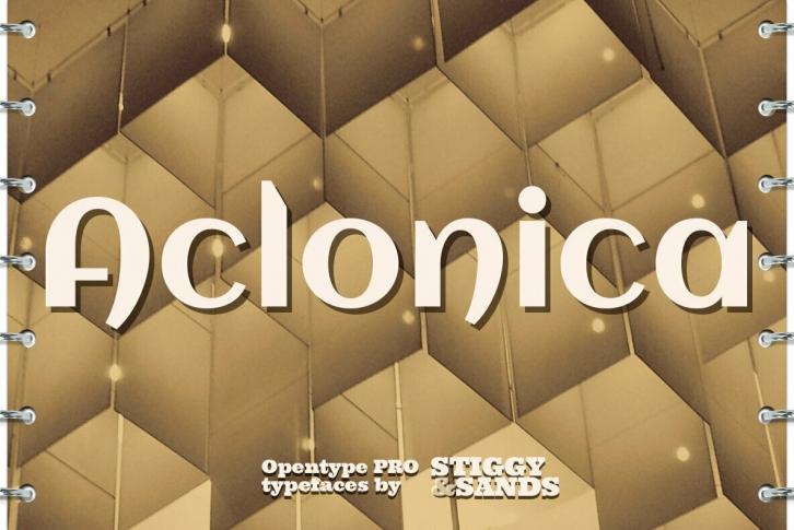 Aclonica Pro Font Font Download