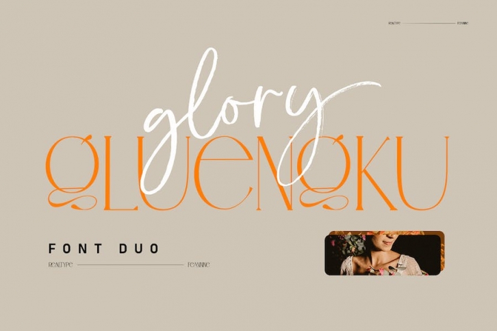 Glory Gluengku Font Duo Font Download