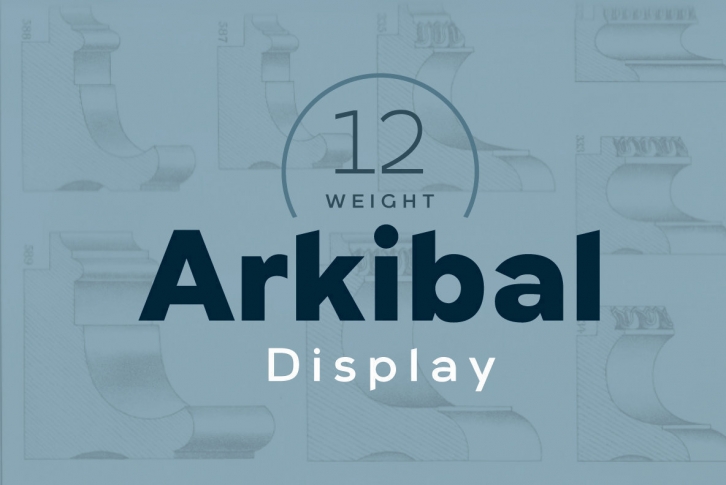 Arkibal Display Font Font Download