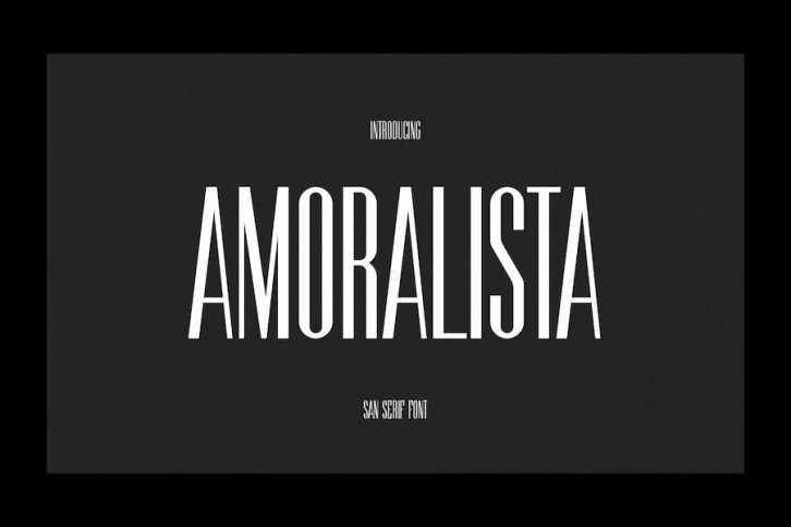 Amoralista Font Font Download