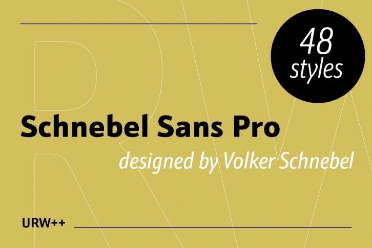 Schnebel Sans Pro Font Font Download