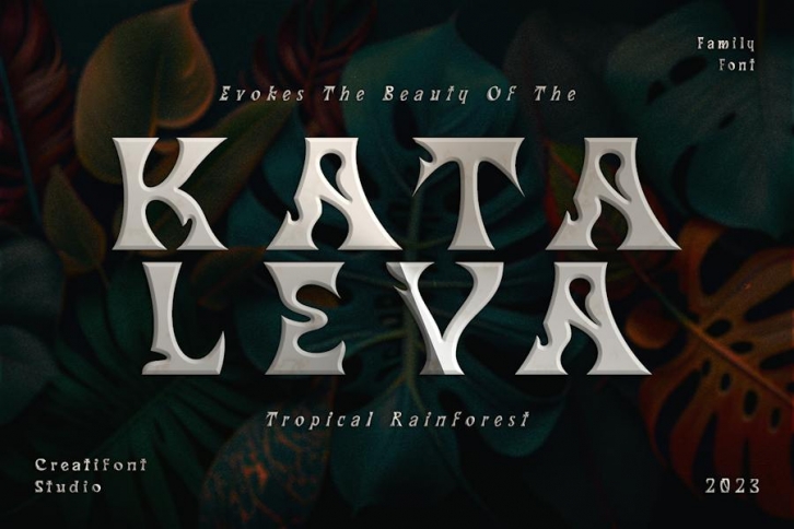 Kataleya - Display Font Font Download