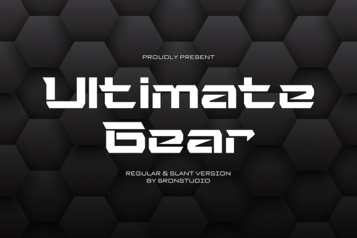 Ultimate Gear Font Download