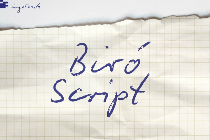 Biro Script Plus Font Font Download