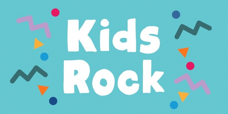 Kids Rock Font Font Download