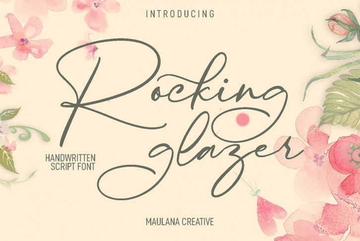 Rocking Glazer Font Font Download