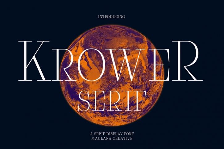 Krower Serif Font Font Download