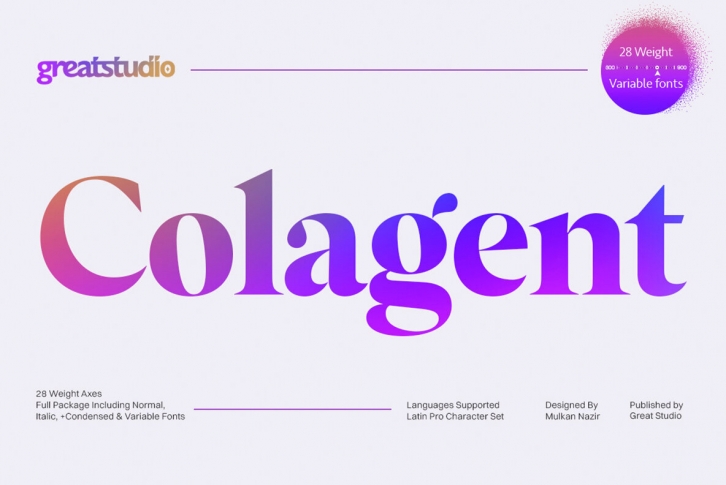 Colagent Font Font Download