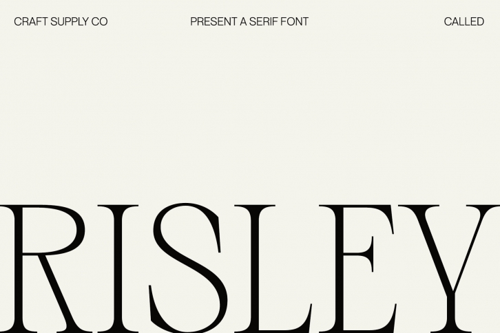 Risley Font Font Download