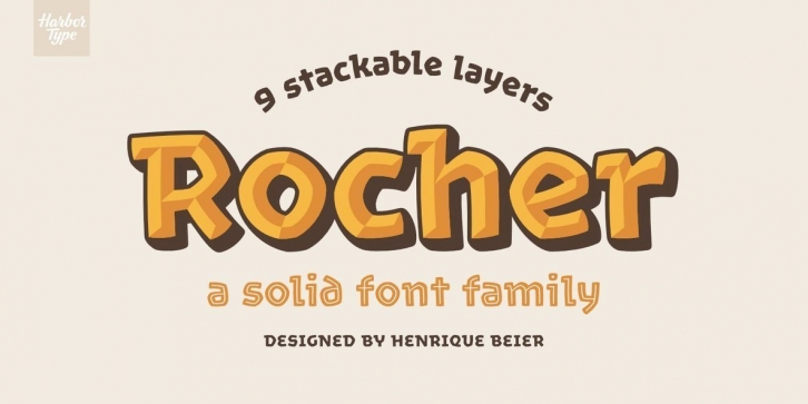 Rocher Font Font Download