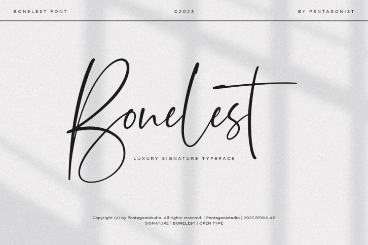Bonelest Font Font Download