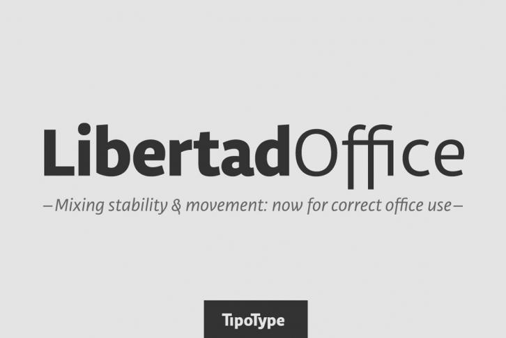 Libertad Office Font Font Download