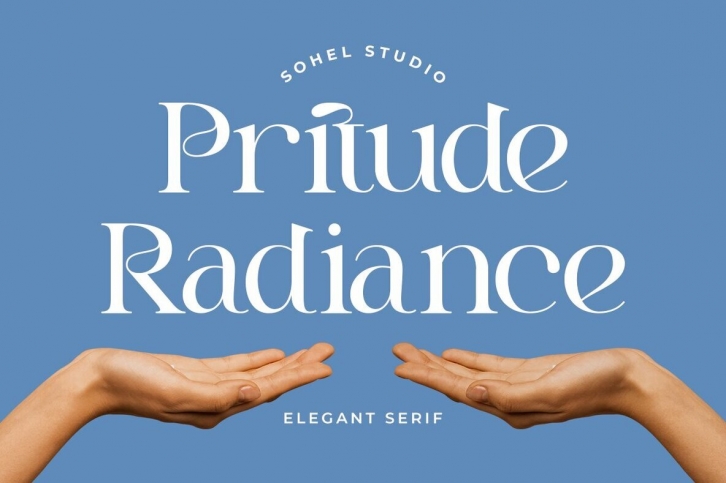 Pritude Radiance Font Font Download