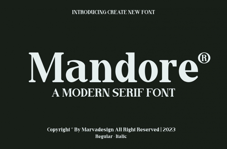 Mandore Font Font Download