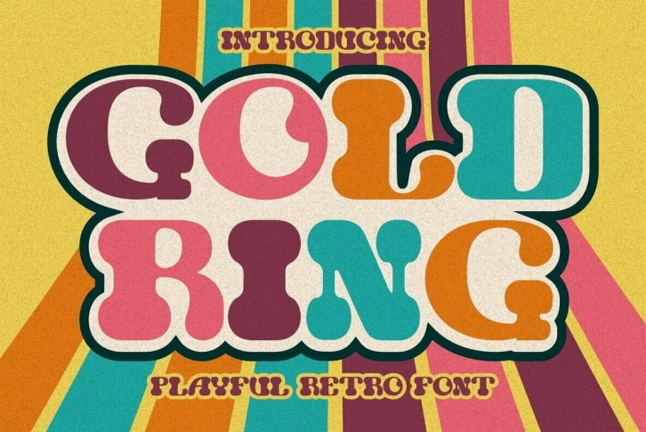 The Gold Ring Font Font Download