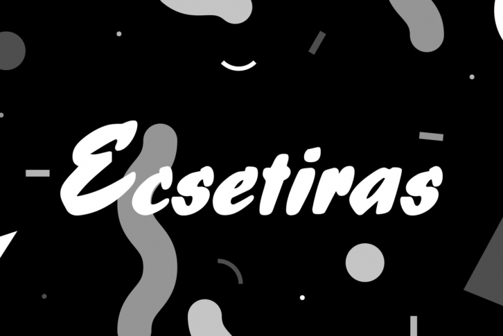 Ecsetiras Font Font Download