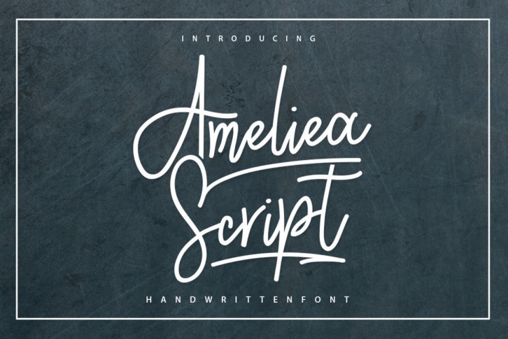 Ameliea Script Font Font Download