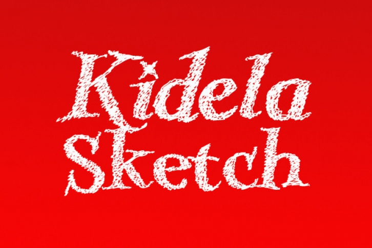 Kidela Sketch Font Font Download