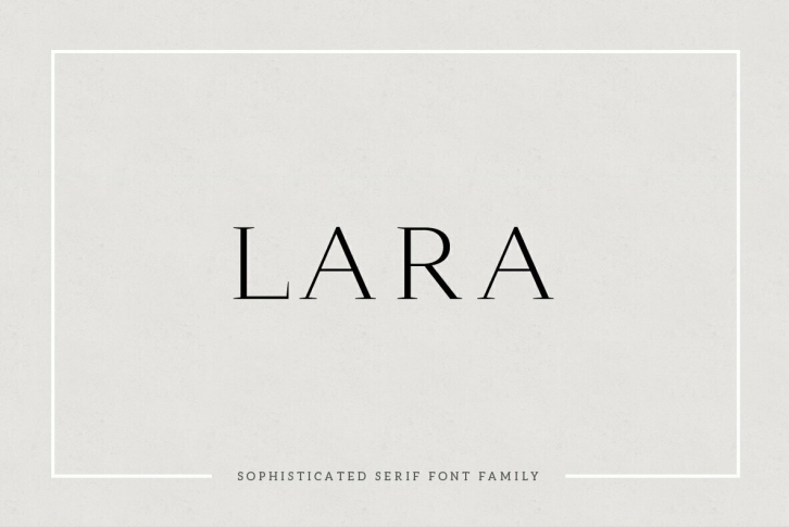 Lara Font Font Download