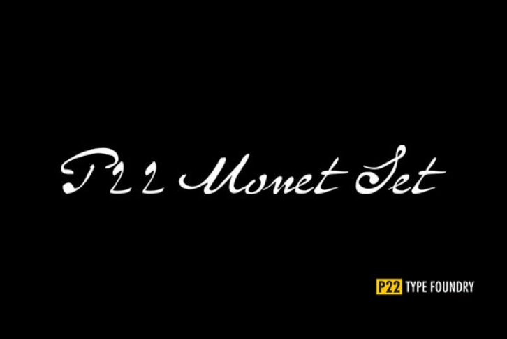 P22 Monet Set Font Font Download