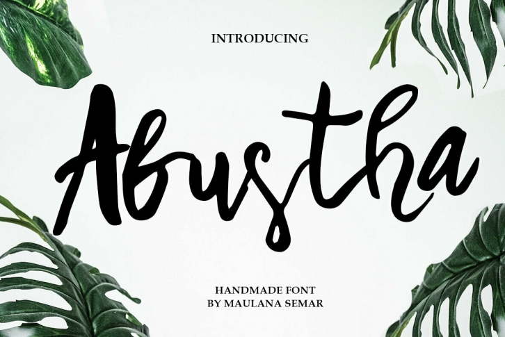 Abustha Font Font Download