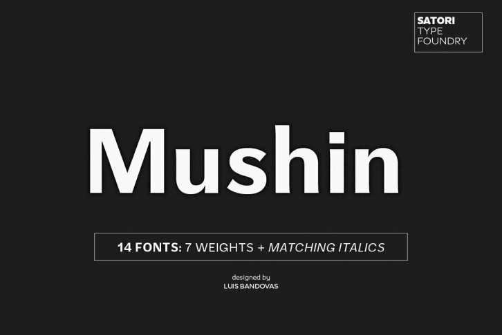 Mushin Font Font Download