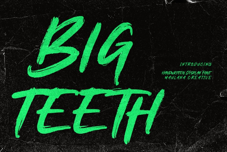 Bigteeth Font Font Download