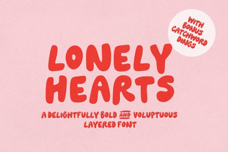 Lonely Hearts Font Font Download